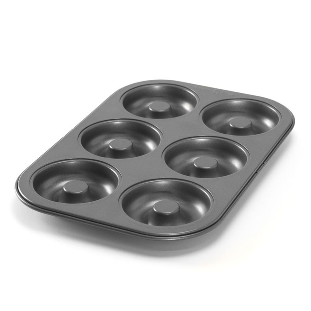 Nordic Ware Non Stick Mini Donut Pan. Kitchen Bakeware. 6 Donuts. NWOT.